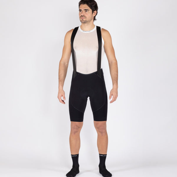 Graded Bib Short — Black